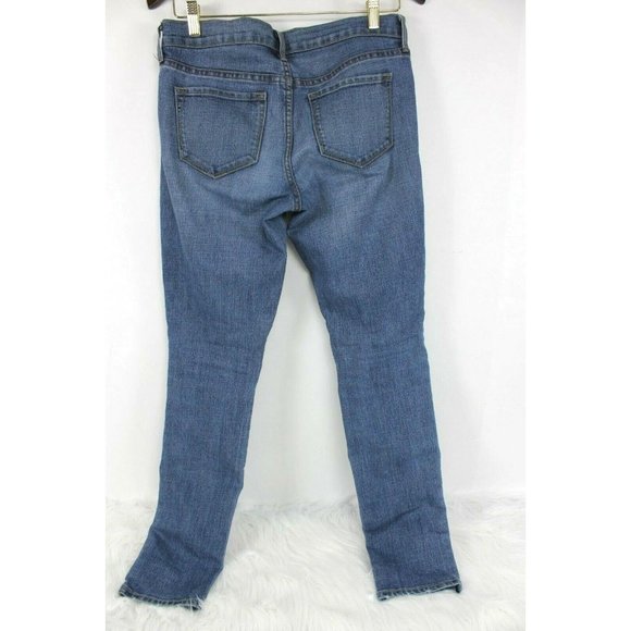 Old Navy Original Mid Rise Jeans size 4 Regular Womens 31x30.5 Blue - Picture 3 of 5